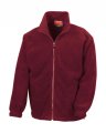 Heren Fleece Vest Result R036X burgundy